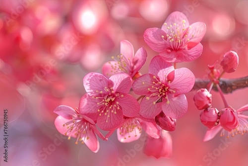 pink cherry blossom © rushay