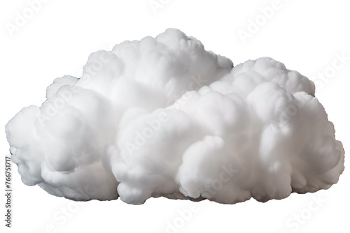 fluffy flying white cloud PNG isolated on a white and transparent background - dramatic  floating grey cloud condensation stratosphere fog atmosphere weather concept