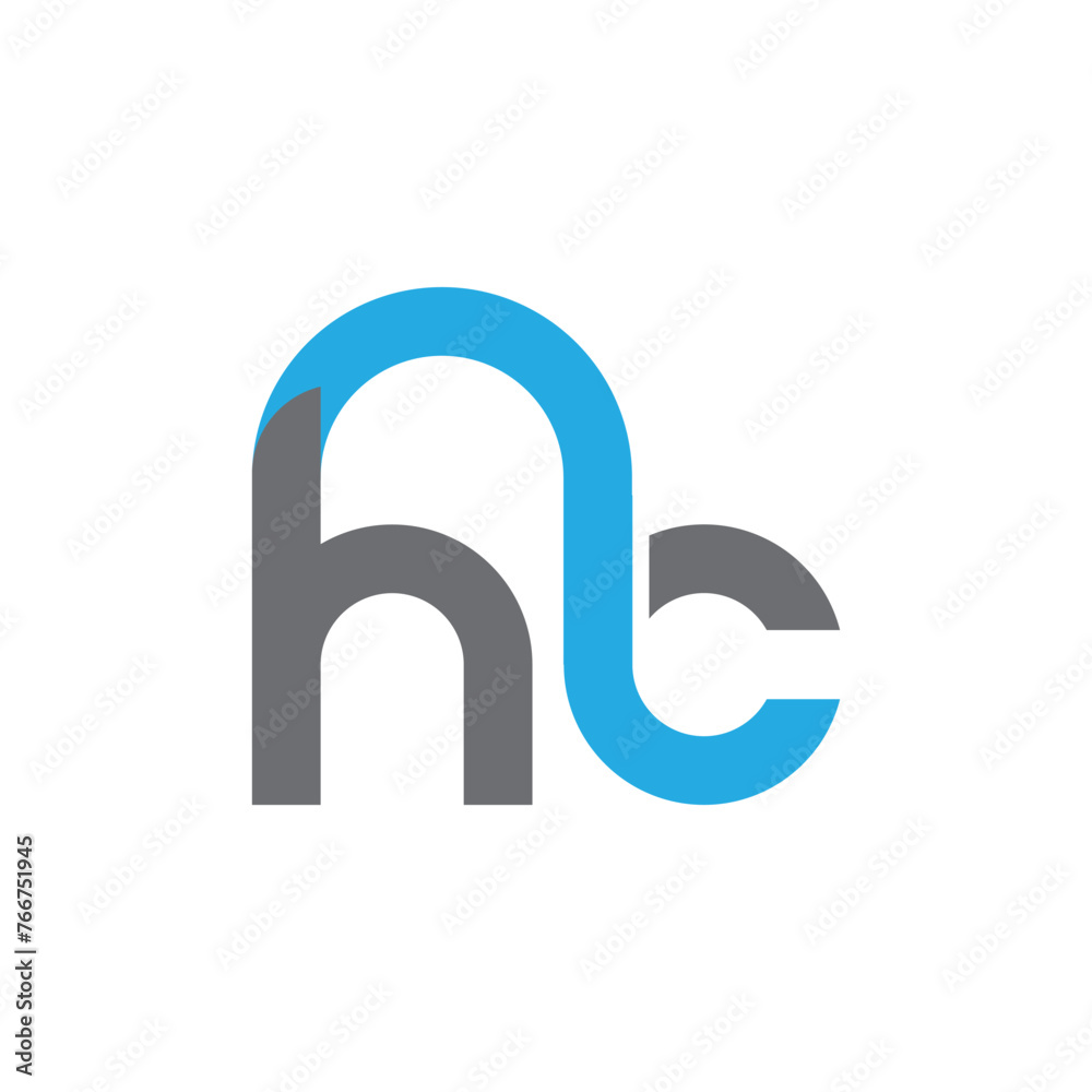 Letter hc logo, vector design template Letter hc logo, vector design template