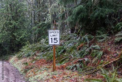 speed limit sign