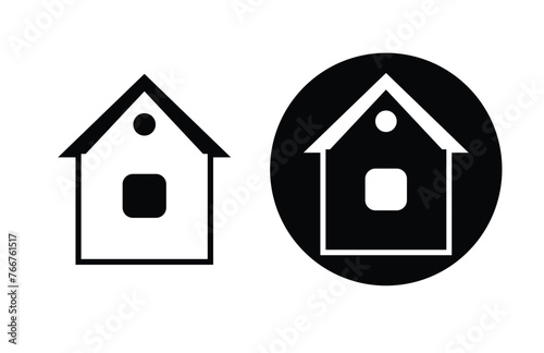Vector home icon. symbol of house or building with trendy flat style icon for web site design, logo, app, UI isolated on white background 8 9 6