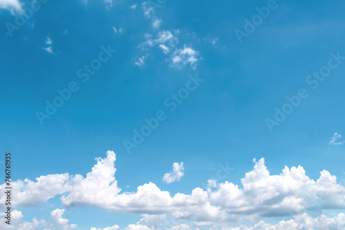 Clouds bright sky bluesky images with breeze patterns on background and space