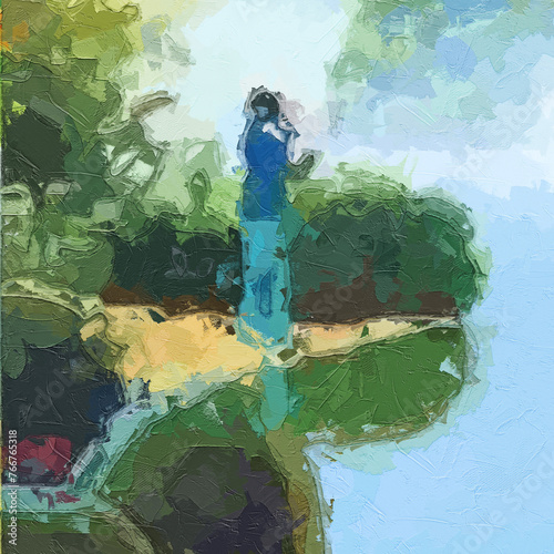 Oil paintings and various floral landscapes, chrysanthemums, tigers, animals, fruits, cacti, and other beautiful things