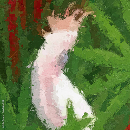 Oil paintings and various floral landscapes, chrysanthemums, tigers, animals, fruits, cacti, and other beautiful things