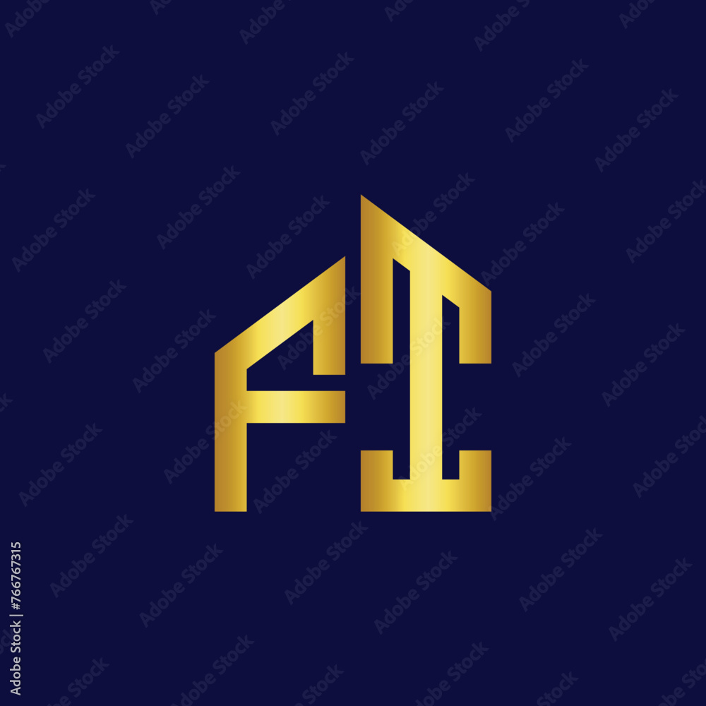 letter real estate logo design letter real estate logo design