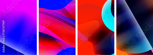 Abstract colors. Abstract backgrounds for wallpaper, business card, cover, poster, banner, brochure, header, website