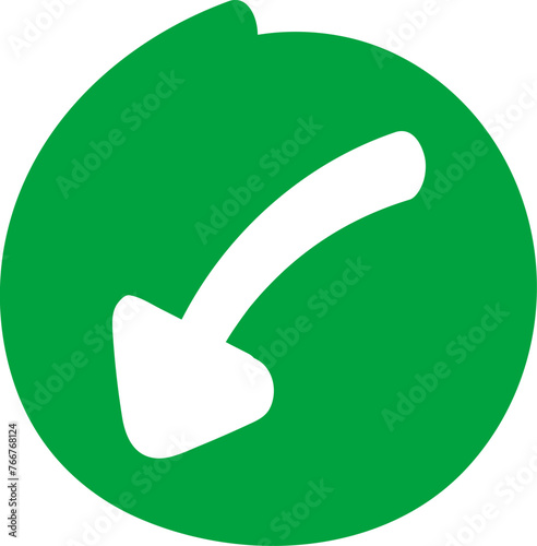 손으로 그린 숫자, 알파벳, 화살표 일러스트