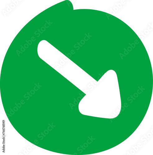 손으로 그린 숫자, 알파벳, 화살표 일러스트