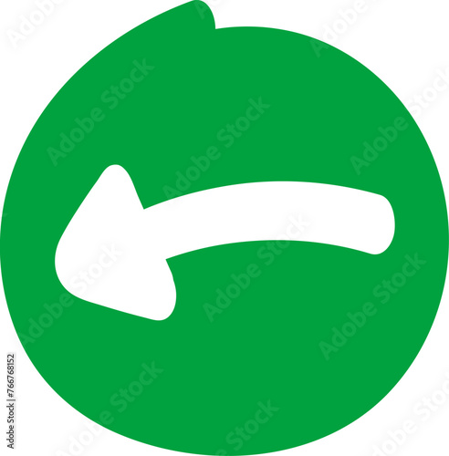 손으로 그린 숫자, 알파벳, 화살표 일러스트