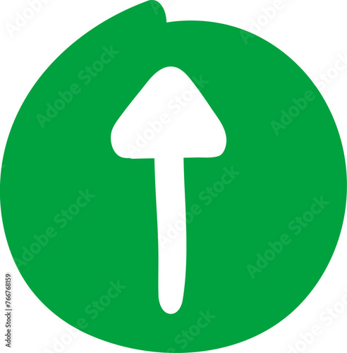 손으로 그린 숫자, 알파벳, 화살표 일러스트