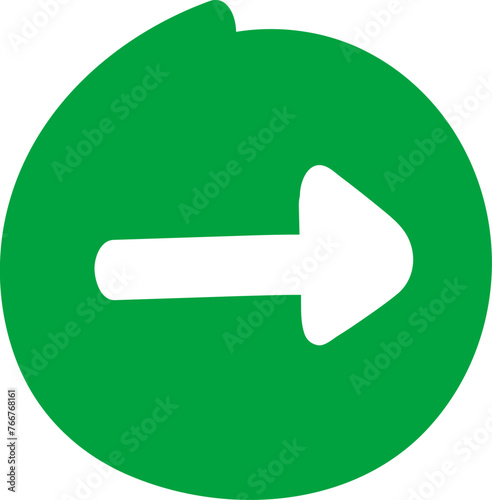 손으로 그린 숫자, 알파벳, 화살표 일러스트