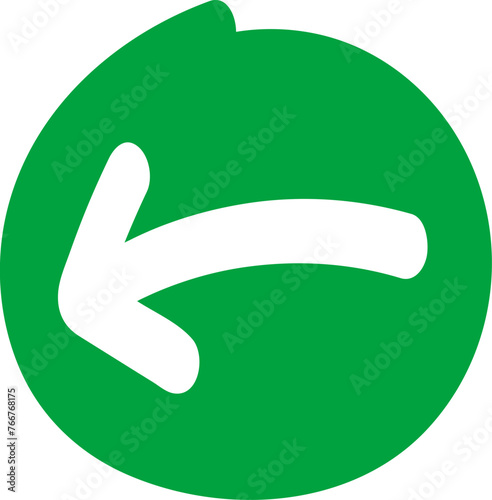 손으로 그린 숫자, 알파벳, 화살표 일러스트