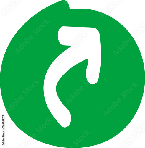 손으로 그린 숫자, 알파벳, 화살표 일러스트