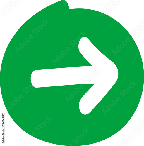 손으로 그린 숫자, 알파벳, 화살표 일러스트