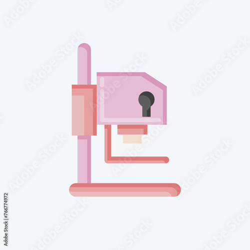 Icon Darkroom Equipment. related to Photography symbol. flat style. simple design editable. simple illustration