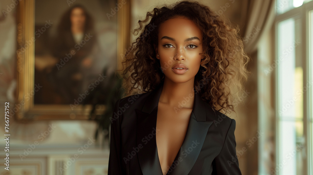 A businesswoman in a corporate setting, exuding elegance and professionalism A businesswoman in a corporate setting, exuding elegance and professionalism