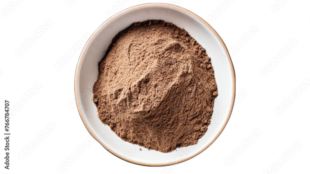 Create A High quality Organic Ragi Flour on white background Create A High quality Organic Ragi Flour on white background