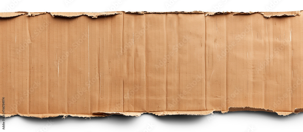 Cardboard, isolated on transparent background