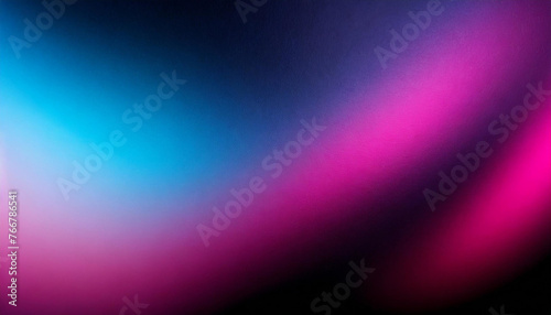 Glowing Resonance: Color Gradient Rough Texture in Black, Pink, Blue