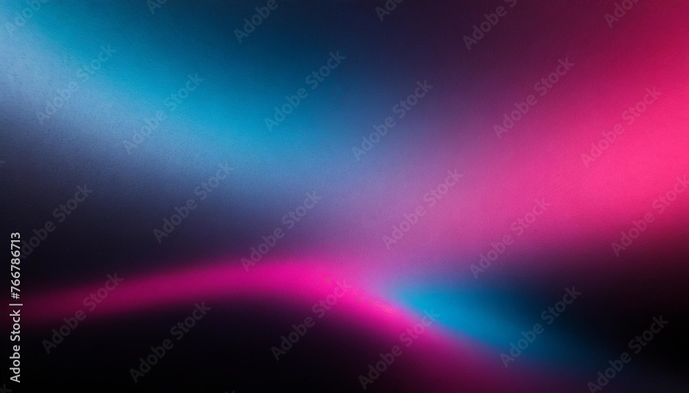 Ethereal Radiance: Bright Light and Glow Template in Black, Pink, Blue