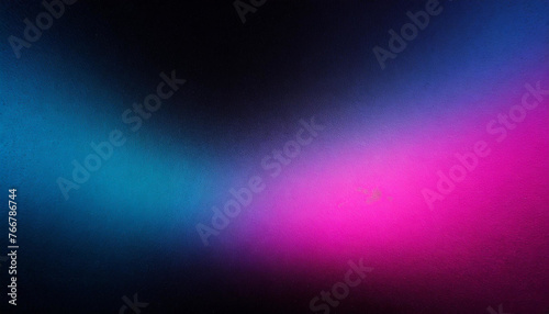 Vibrant Contrasts: Black, Pink, Blue Gradient Abstract Background
