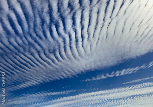 Slika na platnu Altostratus Undulatus clouds