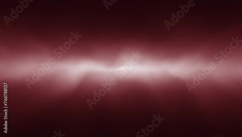 Dark red cloud of smoke loop slow motion animation background. photo