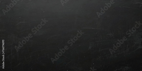 Black board grunge texture background. Abstract chalkboard black background. Education and reading concept background.