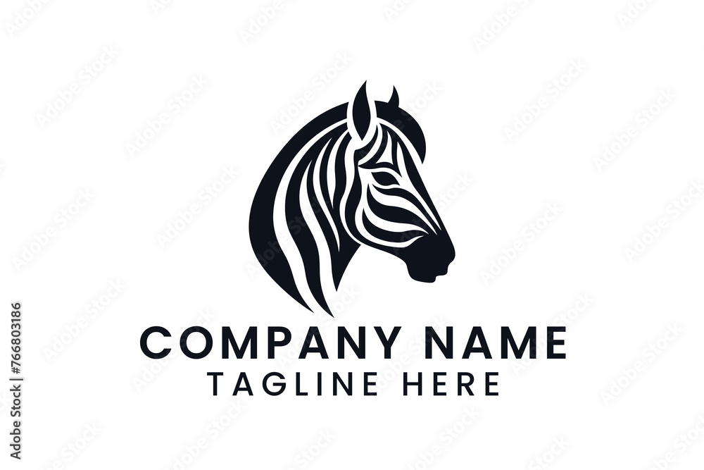 zebra logo design tshirt vector graphic art zebra logo design tshirt vector graphic art