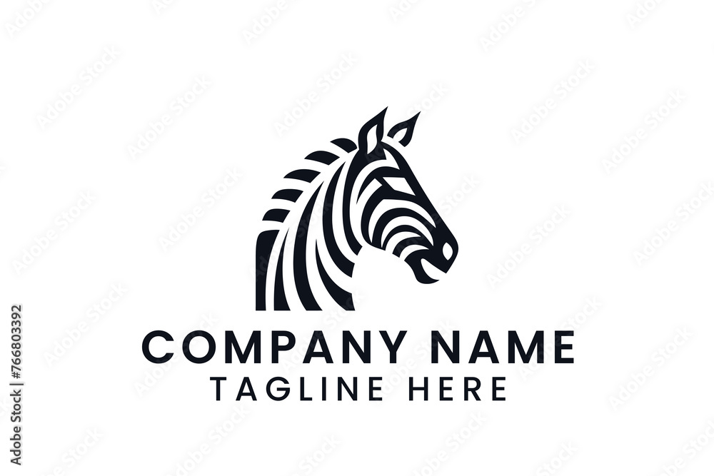 zebra logo design tshirt vector graphic art zebra logo design tshirt vector graphic art