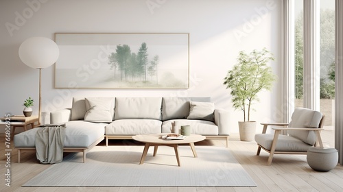 Modern luxurious living room interior composition  © Faisal