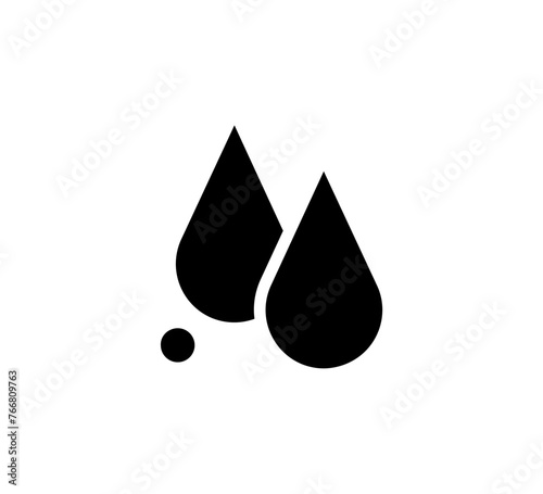 Silhouette Vector bathroom icons. Editable Stroke. Shower, bath, toilet, bidet, mirror, water tap. Laundry and garbage basket. Cosmetics shampoo comb cream. Toilet paper napkins
