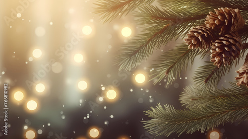 Christmas background with copy space