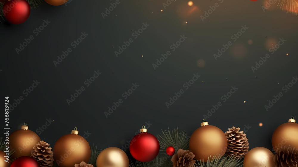 Christmas background with copy space