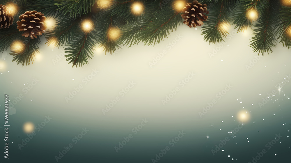 Christmas background with borders Christmas background with borders