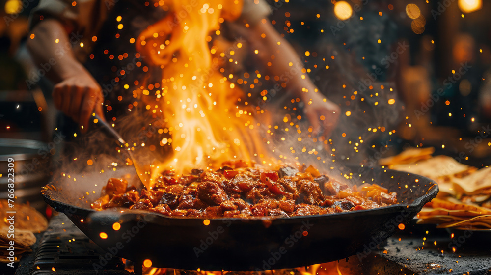 Asian street food. Asian street food.