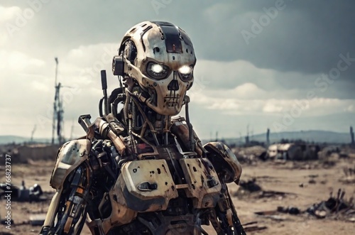 Post apocalyptic war with artificial intelligence 