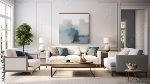interior composition of modern elegant living room  © Faisal