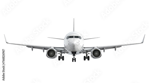 airplane ready for landing design on png