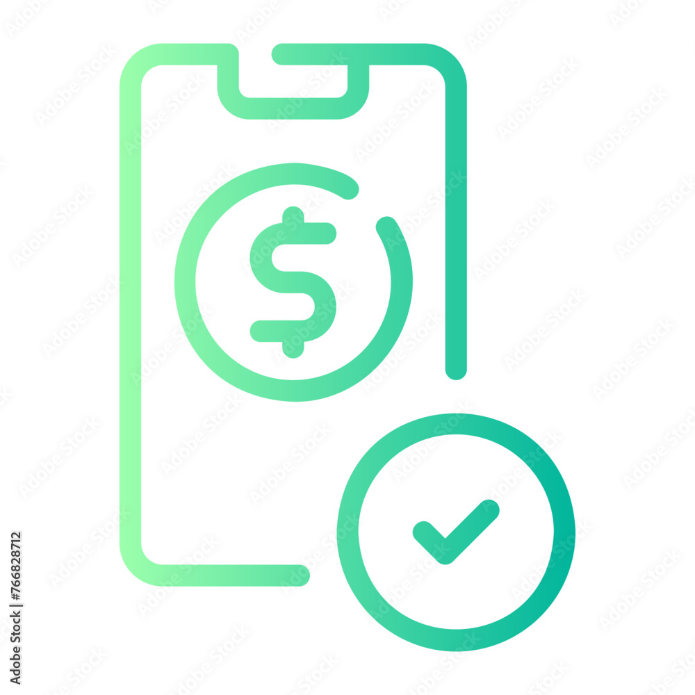 emoney gradient icon emoney gradient icon