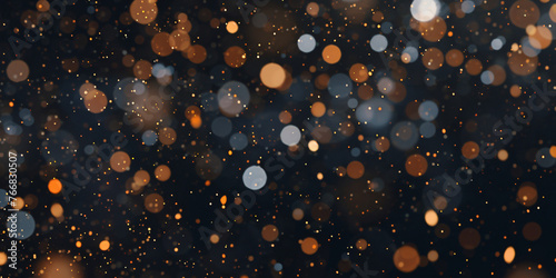 bokeh particles abstract bokeh background.