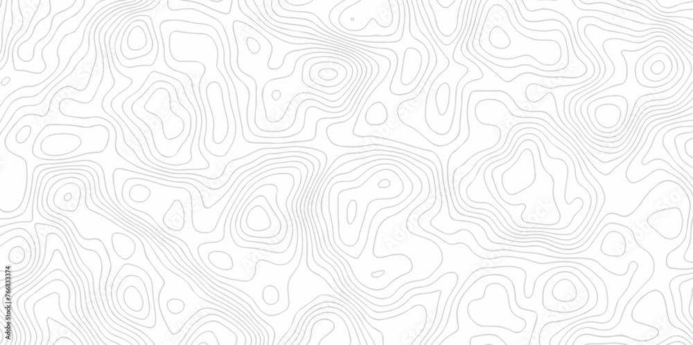 Lines Topographic contour lines vector map seamless pattern. Geographic mountain relief. Abstract lines background. Contour grid diagram maps. Vector illustration, Topo contour map design. 