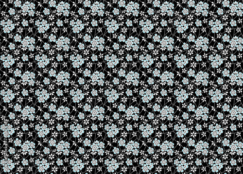 black and white seamless pattern