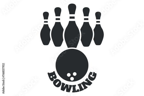 Bowling Vector Illustration, Vibrant Vector Design for Bowling Lovers, Stylish Bowling Vector Graphics, Modern Vector Art for Bowling Elements, Creative Bowling Vector Elements, Vector Design
