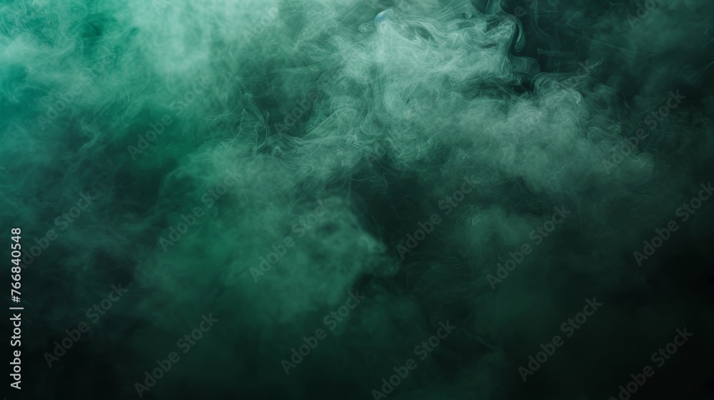 Smoke green background dark ground light smell toxic Smoke green background dark ground light smell toxic