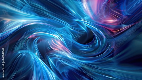Abstract Background wave blue lines design