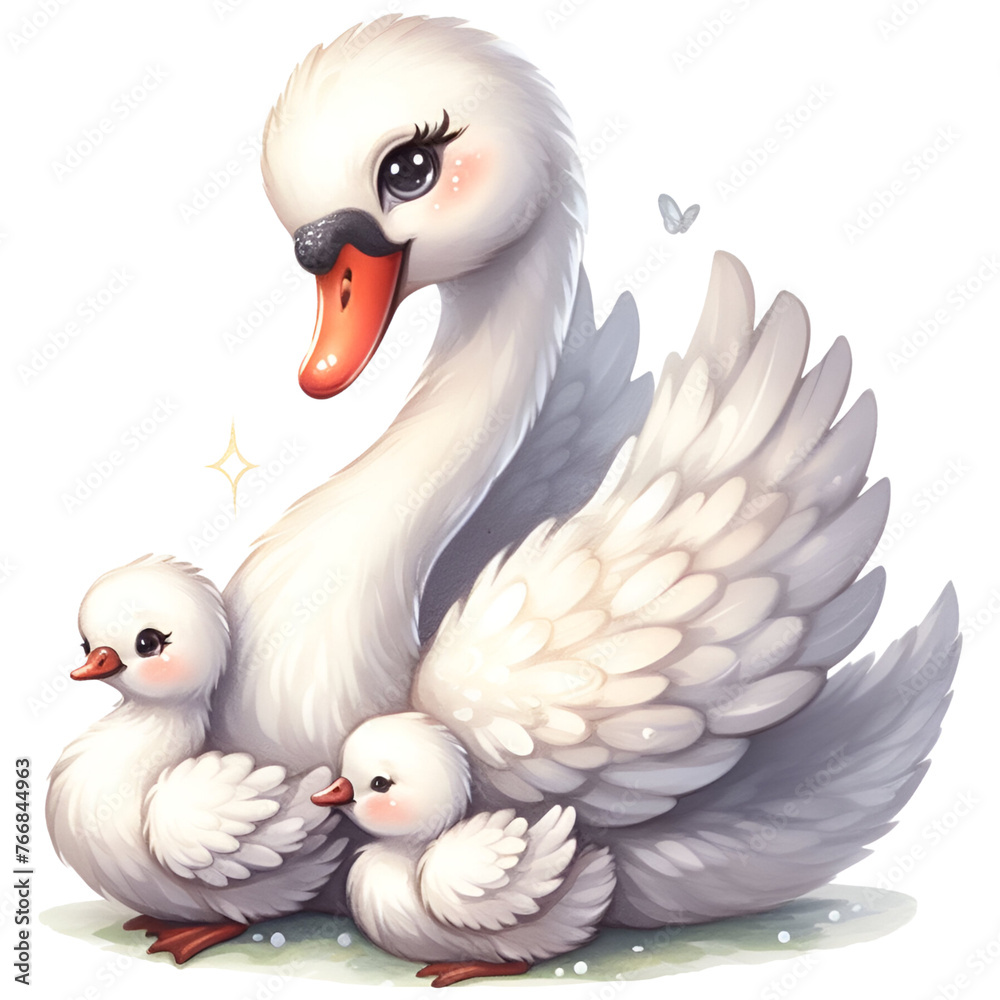 Watercolor Mom and Baby Swan Clipart Mother and Baby PNG Mother's Day Clipart Cute Woodland Animal Nursery Swan PNG For sublimation scrapbook Watercolor Mom and Baby Swan Clipart Mother and Baby PNG Mother's Day Clipart Cute Woodland Animal Nursery Swan PNG For sublimation scrapbook