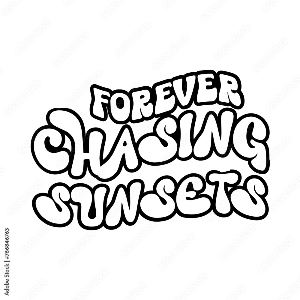 Fototapeta premium Summer SVG