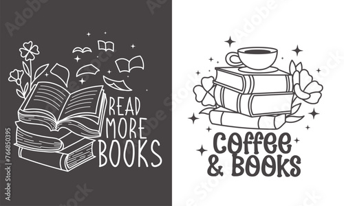book quotes,  book lover vector, book day