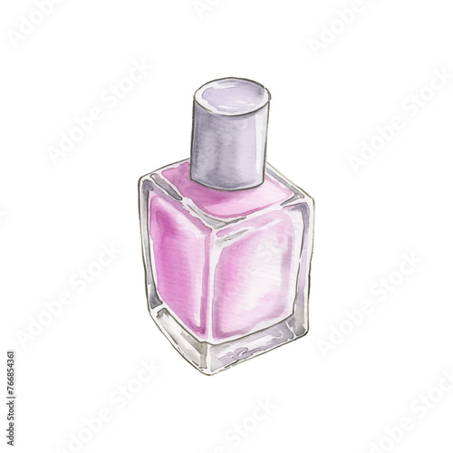 perfume bottle watercolor good quality and good design